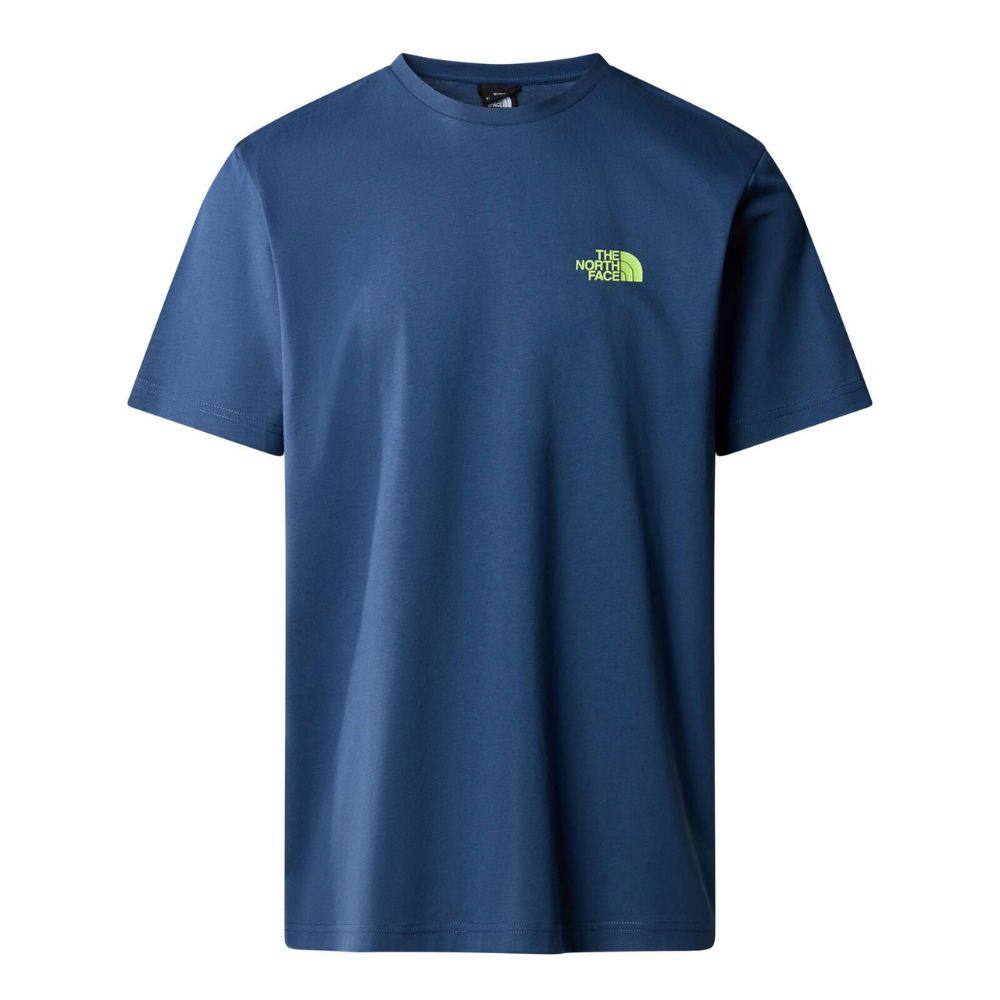 THE NORTH FACE NAVY BLUE ROUND NECK TSHIRT