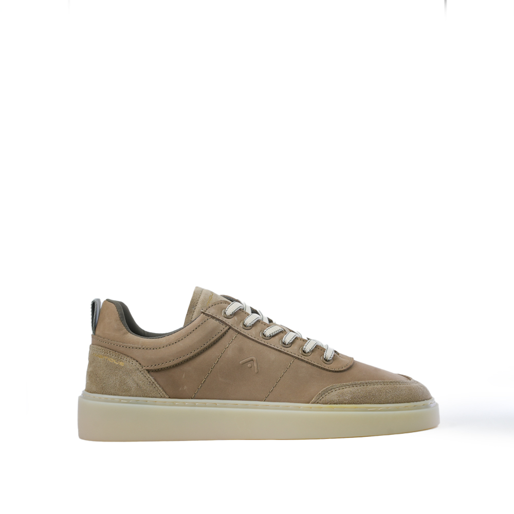 AMBITIOUS LOW TOP LIGHT BROWN SNEAKERS