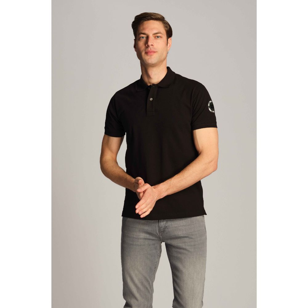RUCK AND MAUL BLACK POLO SHIRT