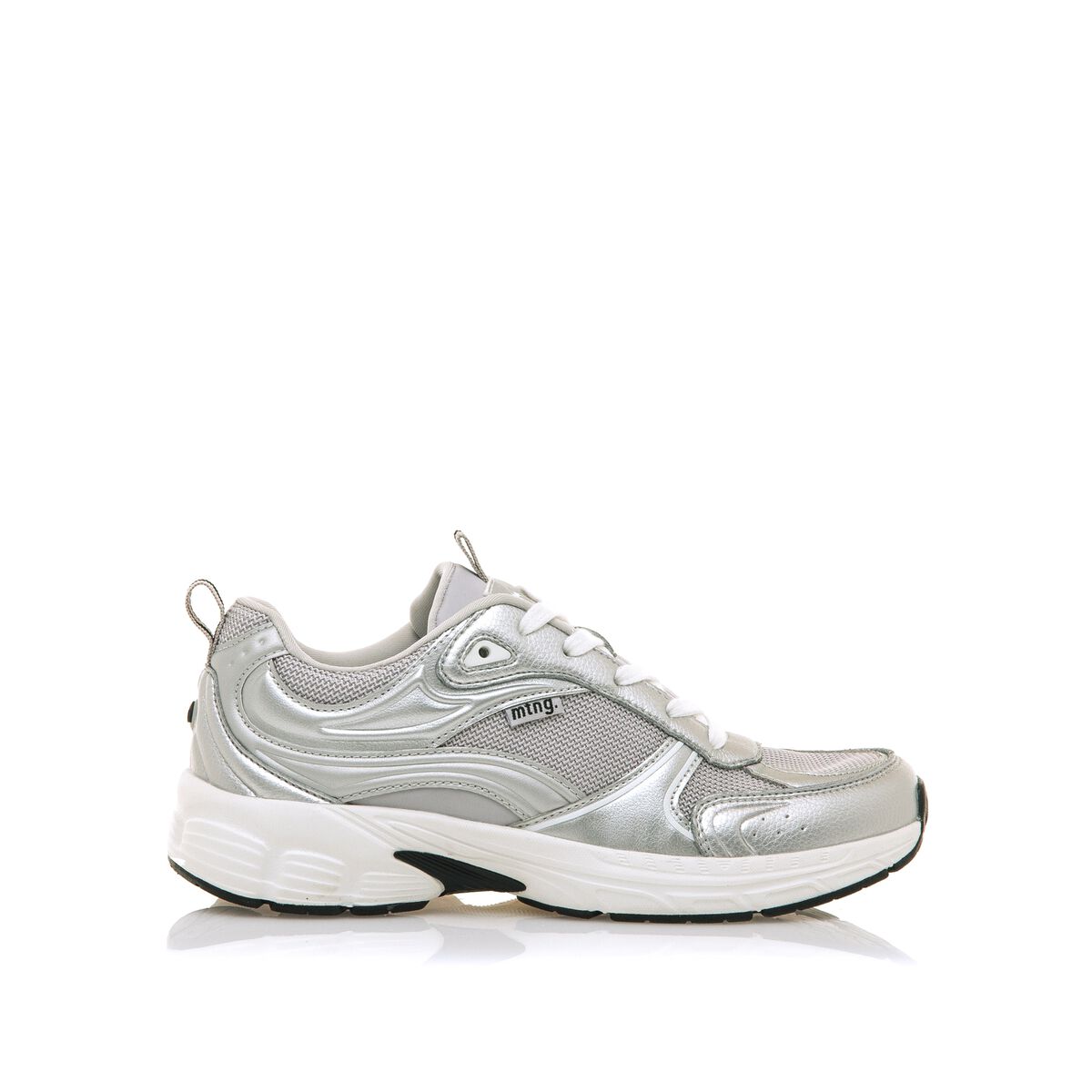 MTNG SILVER WOMEN DADDY SNEAKERS
