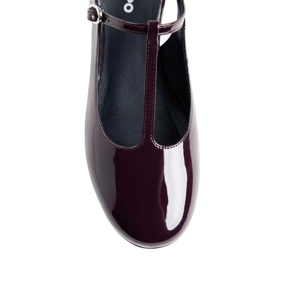 Gioseppo Patent Mary - Jane Heels