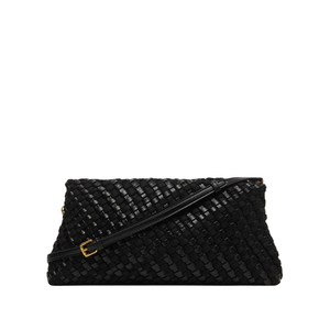 Just Cavalli Woven Clutch Bag