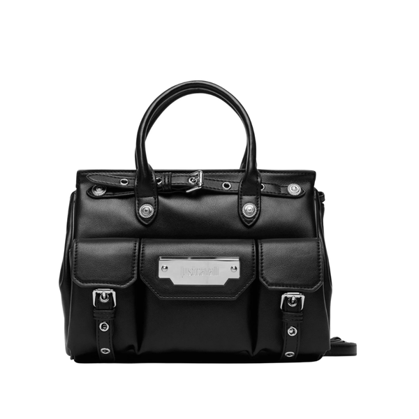 Just Cavalli Buckle-Detail Handbag