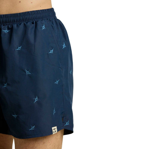 Aeronautica Militare All-over aircraft print Swim short