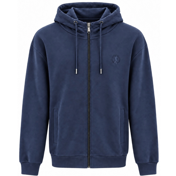 Bikkembergs  Logo Zip-Up Hoodie