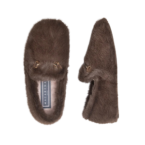 Macarena Faux Fur Loafer Slippers