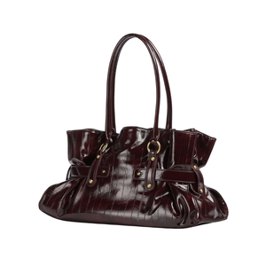 Just Cavalli Snake-Detail Shoulder Bag