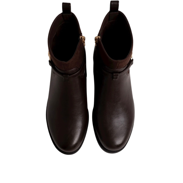 Mariamare Ankle Boots with Silver-Tone Knot Detail