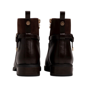 Mariamare Ankle Boots with Silver-Tone Knot Detail