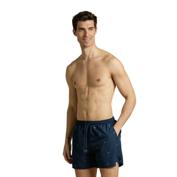 Aeronautica Militare All-over aircraft print Swim short
