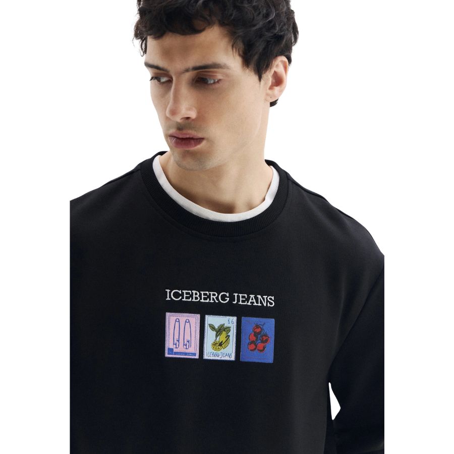 Iceberg Jeans Graphic Logo Sweatshirt
