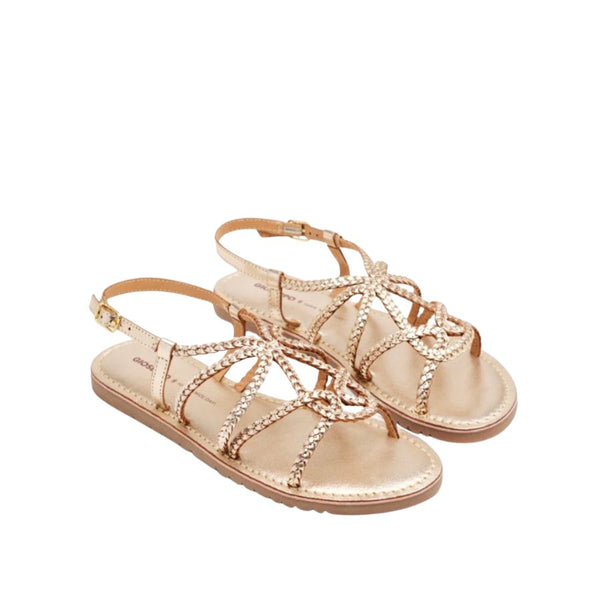 Gioseppo Braided Leather Sandals