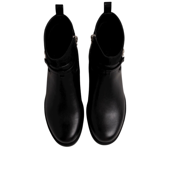 Mariamare Ankle Boots with Silver-Tone Knot Detail