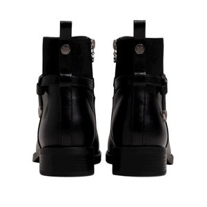 Mariamare Ankle Boots with Silver-Tone Knot Detail