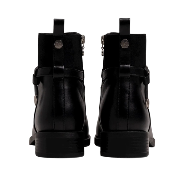 Mariamare Ankle Boots with Silver-Tone Knot Detail