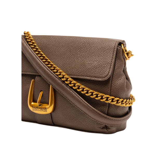 Just Cavalli Buckle-Detail Shoulder Bag