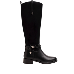Mariamare Knee-High Boots with Knot Detail