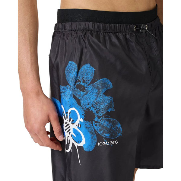 Iceberg floral graphic swim shorts