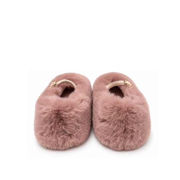 Macarena Fluffy Mary Jane Slippers