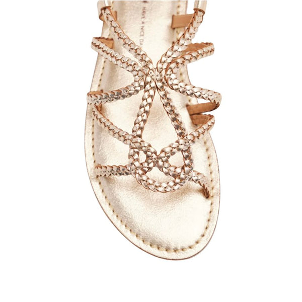 Gioseppo Braided Leather Sandals