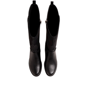 Mariamare Knee-High Boots with Knot Detail