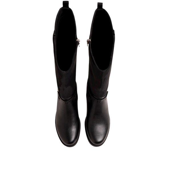 Mariamare Knee-High Boots with Knot Detail