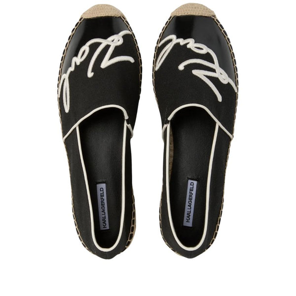 Karl Lagerfeld Signature Logo Slip on