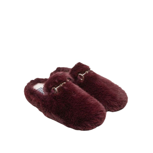 Macarena Faux Fur Mule Slippers