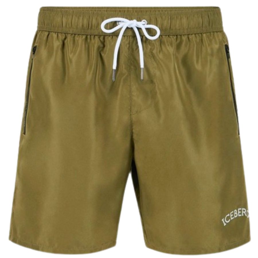 Iceberg logo swim shorts