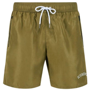 Iceberg logo swim shorts