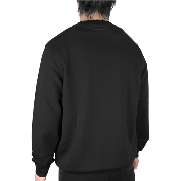 Karl Lagerfeld Textured Logo Sweatshirt