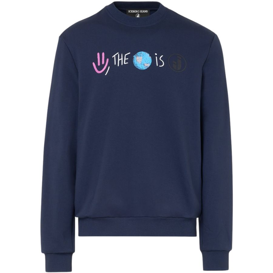 Iceberg Jeans Graphic Logo Sweatshirt