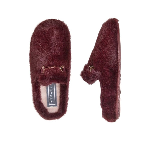 Macarena Faux Fur Mule Slippers