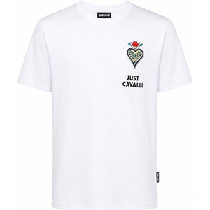 Just Cavalli Heart Logo T-Shirt