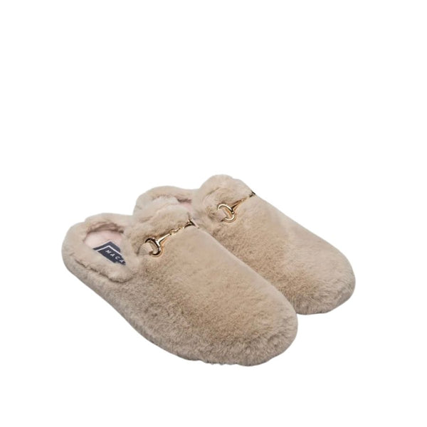 Macarena Faux Fur Mule Slippers