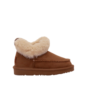 MTNG Kids’ Fluffy-Cuff Ankle Boots
