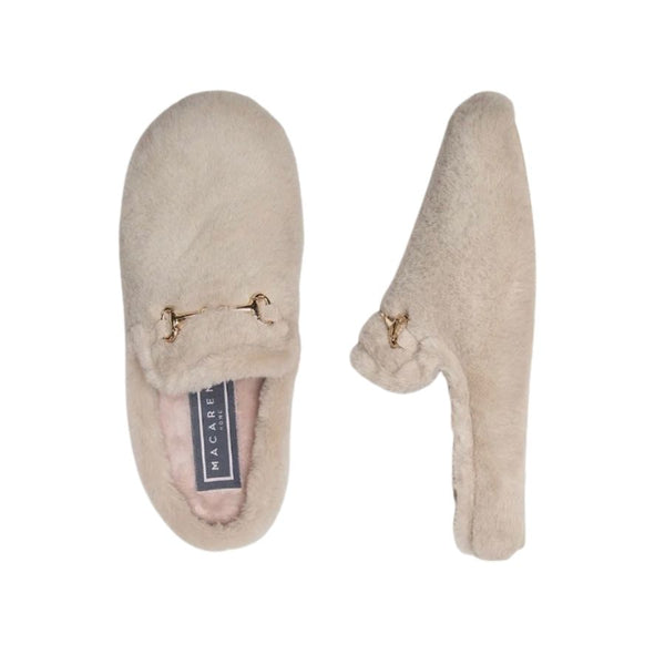 Macarena Faux Fur Mule Slippers