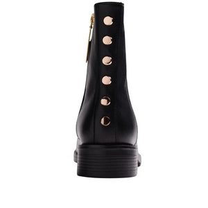 Gioseppo Leather Ankle Boots with Studs
