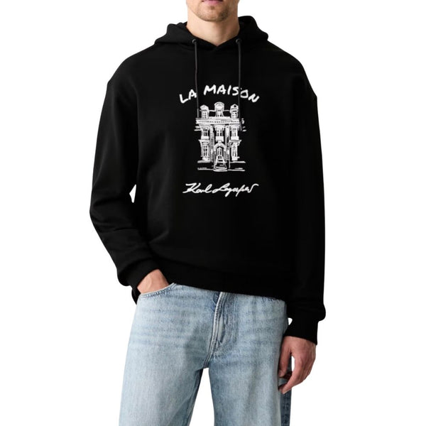 Karl Lagerfeld La Maison Graphic Hoodie