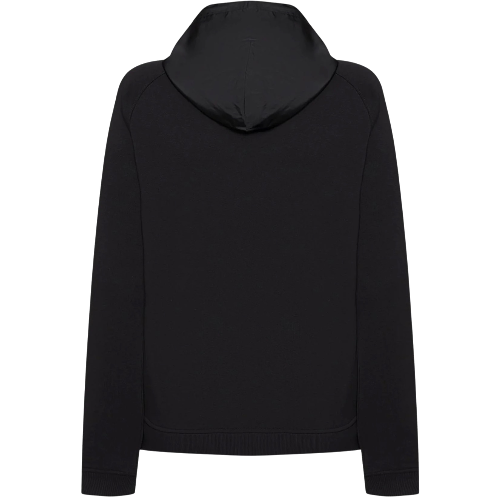 Karl Lagerfeld Zip-Up Hoodie with Red Logo