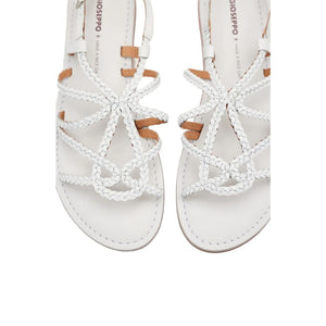 Gioseppo Braided Leather Sandals