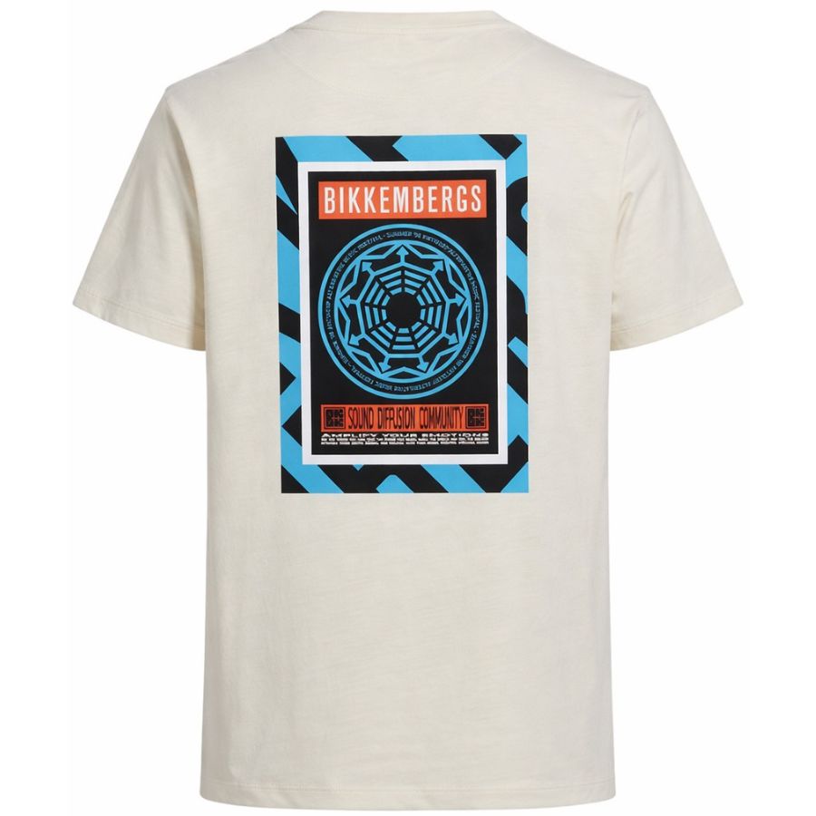 Bikkembergs T-t-shirt with Back Print