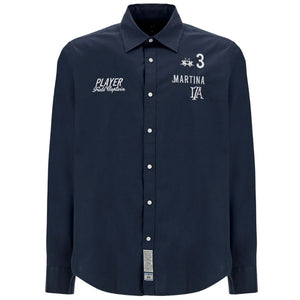 La Martina poplin shirt Italia Edition