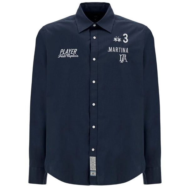 La Martina poplin shirt Italia Edition