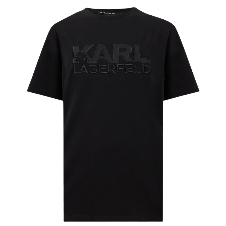 Karl Lagerfeld Logo Crewneck T-Shirt