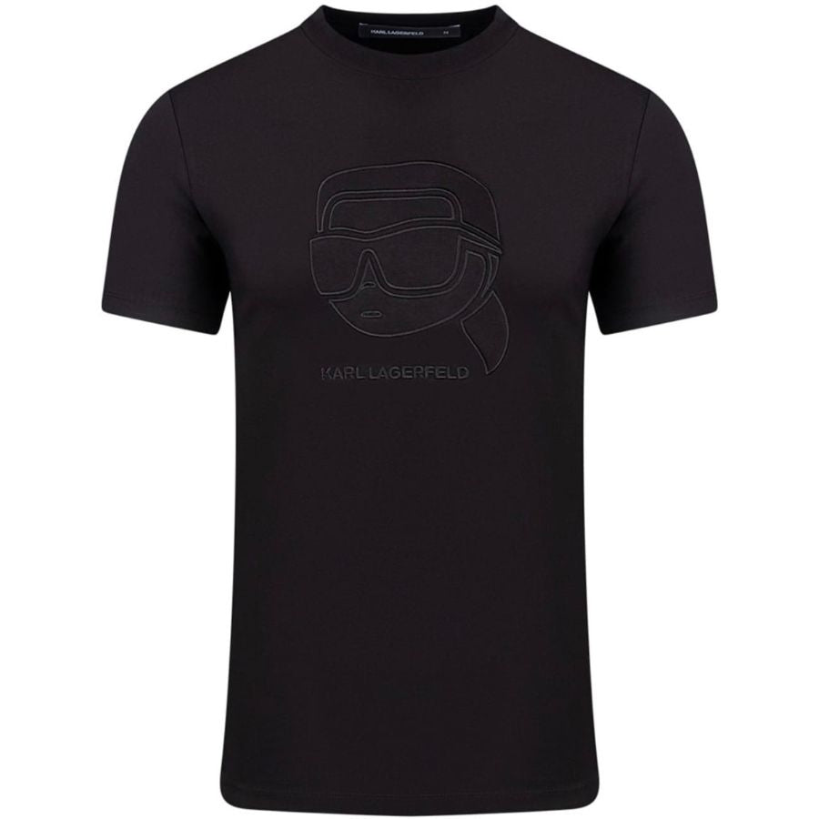 Karl Lagerfeld Embossed Logo T-shirt