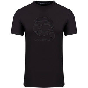 Karl Lagerfeld Embossed Logo T-shirt