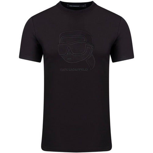 Karl Lagerfeld Embossed Logo T-shirt
