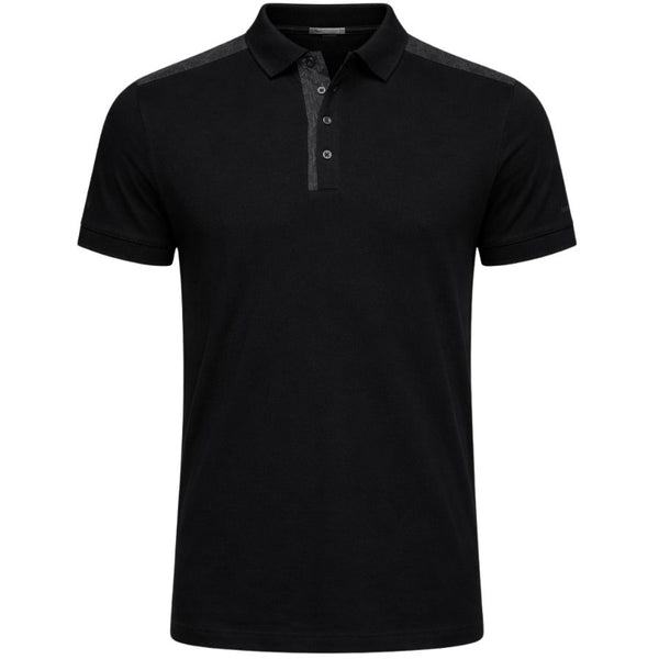 Karl Lagerfeld Monogram Detail Polo Shirt