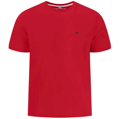 Fynch Hatton Cotton Crew Neck T-shirt